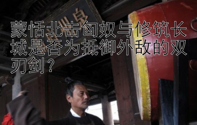 蒙恬北击匈奴与修筑长城是否为抵御外敌的双刃剑？